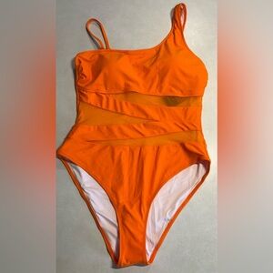 Blooming Jelly Orange Swimsuit